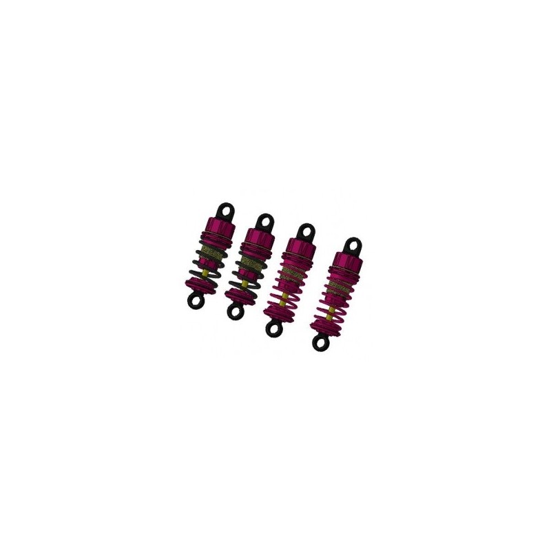 D4 57mm Fully Aluminum Damper set Pink