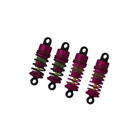 D4 57mm Fully Aluminum Damper set Pink