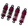 D4 57mm Fully Aluminum Damper set Pink