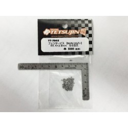  Fender Screw M1.4X3mm 50pcs (sus.silver)