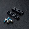 Alum. 3 wires clamps (black) - MST 12/14 AW